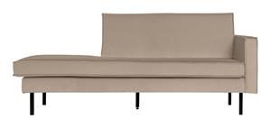 BePureHome Daybed Rodeo Rechts, Velvet - Khaki