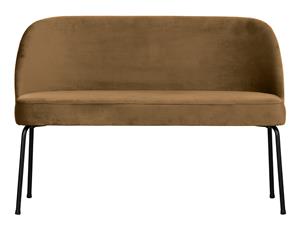 BePureHome Eetkamerbank Vogue Velvet - Honing Geel