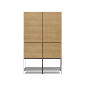 Kave Home Opbergkast Vedrana Eiken, 160 x 98cm - Bruin