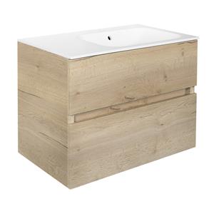 Best Design Onderkast Splash Halifax Greeploos 80x56x47 cm 2 Softclose Laden Eiken