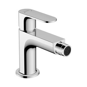 Hansgrohe Bidetmengkraan Rebris S Eengreeps Met Safetyfunctie en Trekwaste Chroom