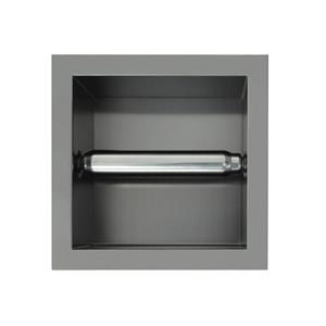 Sanilux Inbouw Toiletrolhouder  Jali Gunmetal 