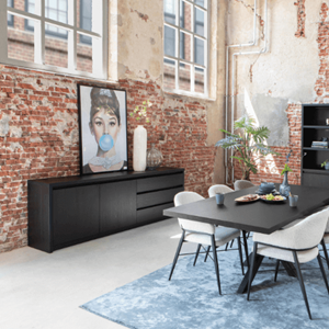 Max Wonen Dressoir Milo | 2 deuren | 3 lades | M
