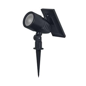 LEDVANCE SMART+ Bluetooth LED Solar Erdspießstrahler Spot in Schwarz 0,6W 60lm RGBW IP44