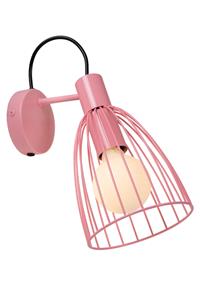 Lucide MACARONS - Wandlamp - 1xE27 - Roze