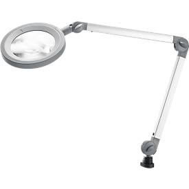 Waldmann LED-loeplamp  MLD, 3,5 dioptrie-objectief, traploos dimbaar, 12 W, 792 lm, 5000 K, aluminium profiel