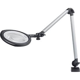 Waldmann LED-loepglasverlichting  TEVISIO, 3,5-dioptrie-objectief, meertraps-schakelbaar, traploos dimbaar, 13 W, 4000 K