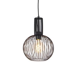 QAZQA Design Hängelampe schwarz - Schneebesen