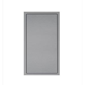 Boss & Wessing Douchebak  Infinity 160x90 cm Composietsteen Grijs