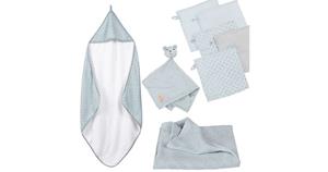 Roba Handtuch Set »Geschenkset Lil Planet – Handtuch, Waschlappen, Schmusetuch & Decke«