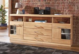 Home affaire Woltra Dressoir Ribe Breedte 180 cm