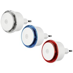 REV Nachtlicht LED SET m.D.0,8W ws 0029340002 Nachtlicht Rund LED Weiß