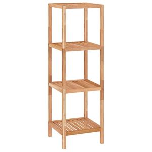 VidaXL Badkamerrek 36x36x112 Cm Massief Walnotenhout