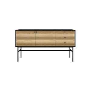 Huisenthuis.nl Dressoir Madeira Eiken-Zwart