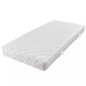 vidaXL Matras met een wasbare hoes 200x80x17 cm