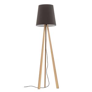 Rothfels Jata driepoot vloerlamp hout sits grafiet