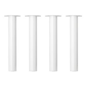 Furniture Legs Europe Ronde witte meubelpoot 42 cm (set van 4)