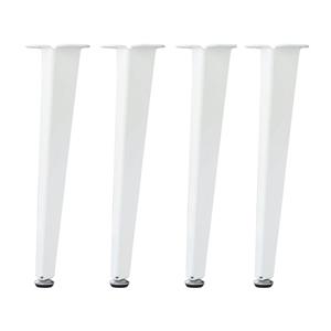 Furniture Legs Europe Witte tapse design meubelpoot 40 cm (set van 4)