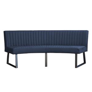 HomingXL Eetkamerbank Ovaal | Geschikt voor ovale tafel 240 cm stof | Element blauw 13