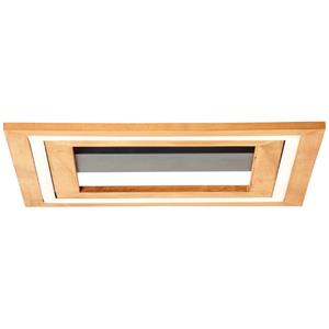 Brilliant AG Rhea LED Wand-& Deckenleuchte schwarz/holz
