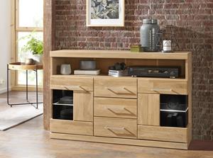 Home affaire Woltra Dressoir Ribe Breedte 125 cm
