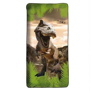Roth Badetuch »Tyrannosaurus«, 60 x 120 cm, für Kinder, Dinosaurier, Grün