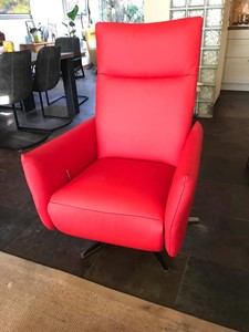 ShopX Leren relaxfauteuil ease 695, 120+ kleuren leer, in stoel