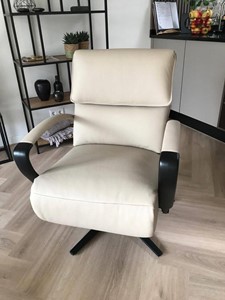 ShopX Leren relaxfauteuil matrix 62.5, 120+ kleuren leer, in stoel