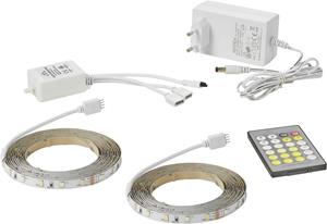 Nordlux LED Stripe "Ledstrip", Einstellbares und dimmbares weißes Licht, inkl. Fernbedienung