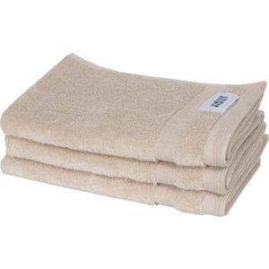 SCHÖNER WOHNEN-Kollektion Gästehandtuch »Cuddly«, Frotteevelours (3-St), schnell trocknende Airtouch-Qualität