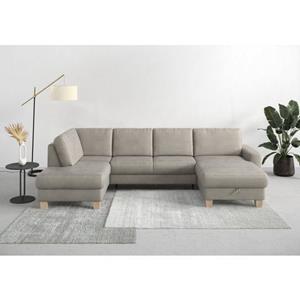 Home affaire Wohnlandschaft "Summer", mit oder ohne Bettfunktion und Bettkasten, Cord-Bezug