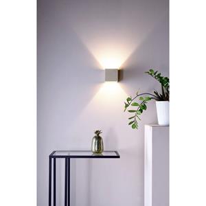 Deko-Light Wandaufbauleuchte Cube in Beige G9
