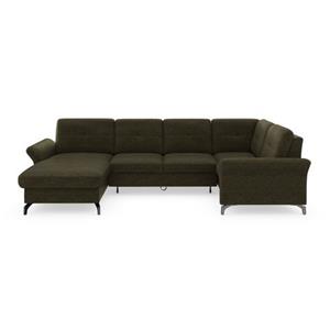 Places of Style Wohnlandschaft "Calando", wahlweise mit Bettfunktion, Bettkasten und Armteilfunktion