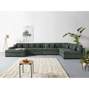 Guido Maria Kretschmer Home&Living Zithoek Skara XXL U-vorm Loungebank XXL met binnenveringsinterieur, in vele overtrekkwaliteiten