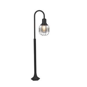 QAZQA staande Buitenlamp guardado - Zwart - Landelijk - H 1265mm