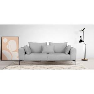 Guido Maria Kretschmer Home&Living 2,5-Sitzer "BENTE", mit schwarzen Metallfüßen