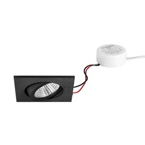 Brumberg 40365183 40365183 LED-in- en opbouwspot LED 6 W Zwart