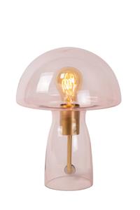 Lucide FUNGO - Tafellamp - 1xE27 - Roze