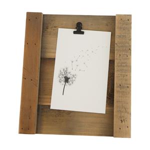 Dijk natural collections Muur Deco Oud Hout 20x22x3cm Naturel