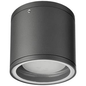 dekolight Deko Light 730408 Mob Round I Deckenaufbauleuchte LED, Halogen GX53 9W Anthrazit