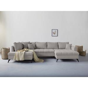 andas Wohnlandschaft "Lörby Luxus", Belastbarkeit bis 140kg pro Sitzplatz, auch mit Aqua clean-Bezug