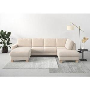 Home affaire Wohnlandschaft "Summer", mit oder ohne Bettfunktion und Bettkasten, Cord-Bezug