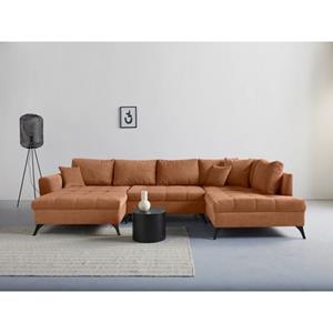 andas Wohnlandschaft "Lörby Luxus", Belastbarkeit bis 140kg pro Sitzplatz, auch mit Aqua clean-Bezug