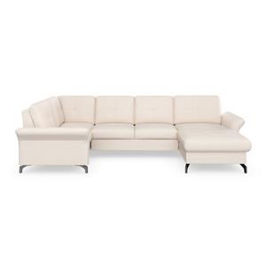 Places of Style Wohnlandschaft "Calando", wahlweise mit Bettfunktion, Bettkasten und Armteilfunktion
