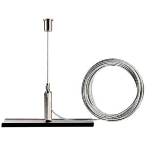 dekolight Deko Light 710096 D Line Seilabhängungshalter Mini mit 5,0m Abhängeseil Hochvolt-Schienensystem-Ko