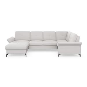 Places of Style Wohnlandschaft "Calando", wahlweise mit Bettfunktion, Bettkasten und Armteilfunktion