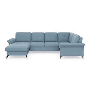 Places of Style Wohnlandschaft "Calando", wahlweise mit Bettfunktion, Bettkasten und Armteilfunktion