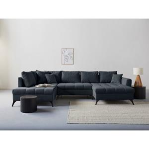 andas Wohnlandschaft "Lörby Luxus", Belastbarkeit bis 140kg pro Sitzplatz, auch mit Aqua clean-Bezug