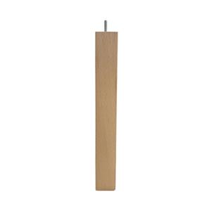 Furniture Legs Europe Houten vierkanten meubelpoot 36 cm (M8)