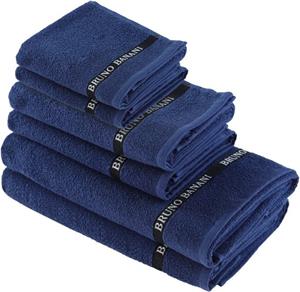 Bruno Banani Handtuch Set »DANNY«, Walkfrottier, (Set, 6-tlg)
